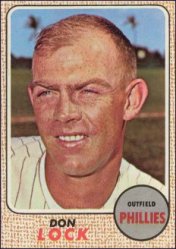 1968 Topps Baseball Cards      059      Don Lock